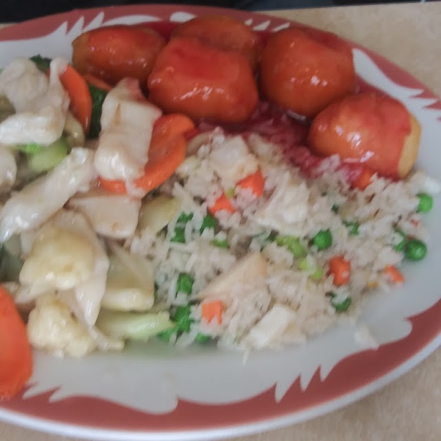 Sweet & Sour Chicken Fried Rice