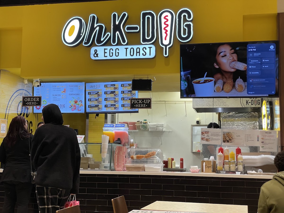 OhK-Dog & Egg Toast