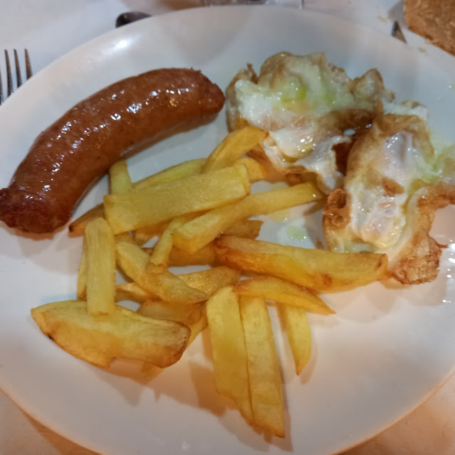 Butifarra Con Huevo Frito