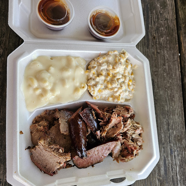 Brisket Sausage Pulled Pork