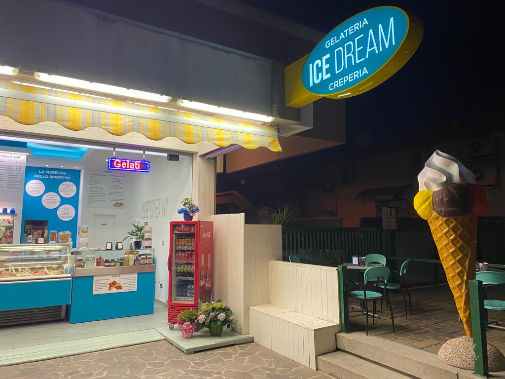 Gelateria Creperia Ice Dream, Via delle Colonie,Marebello