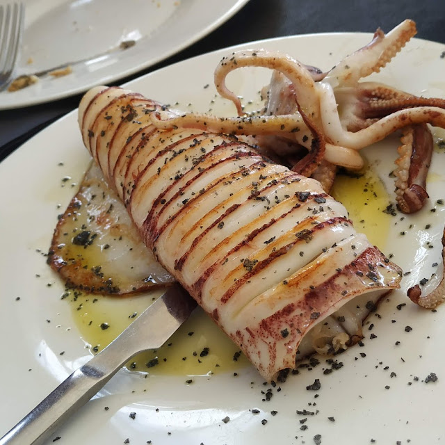 Calamar Plancha