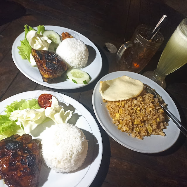 Ayam Bakar & Nasi Goreng