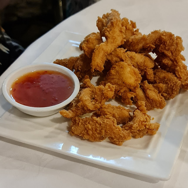 Crispy Chicken and Crispy Squid