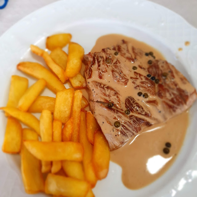 Lomo En Salsa de Champiñones