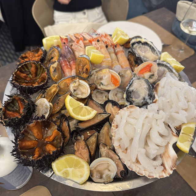 Platter of Raw Seafood
