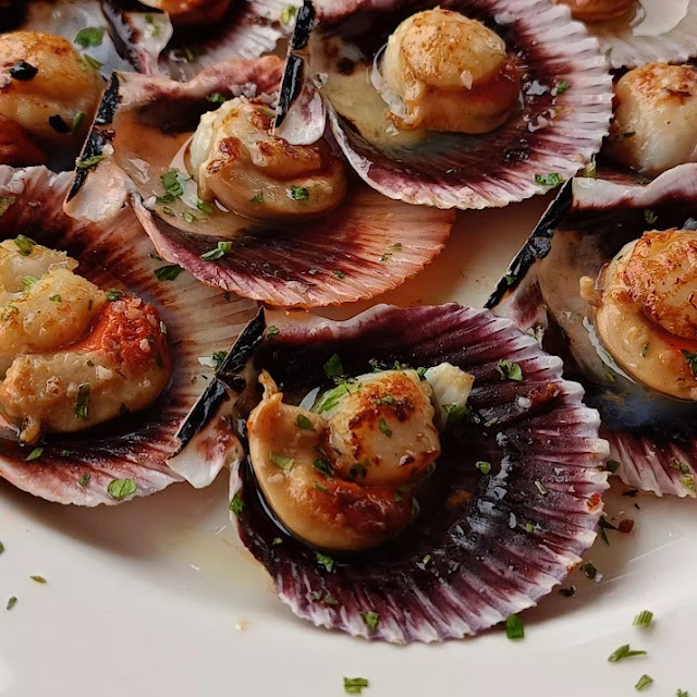 Zamburiñas A la Plancha