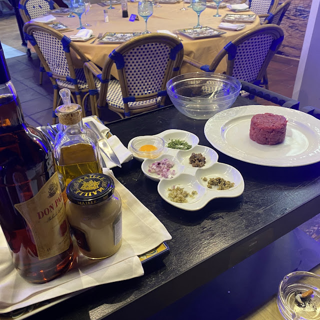 Preparación del Steak Tartar