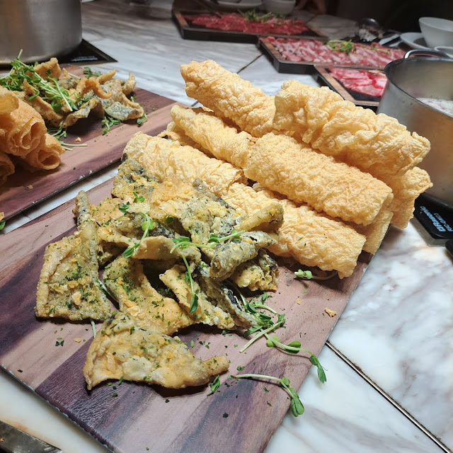 Homemade Deep Fried Fish Skin Bean Curd Rolls