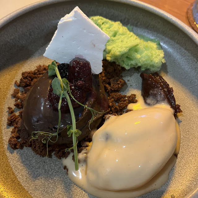 Chocolate Mousse with Salted Caramel
