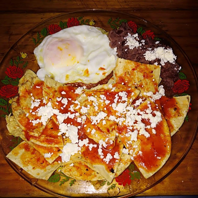 Chilaquiles Con Huevo