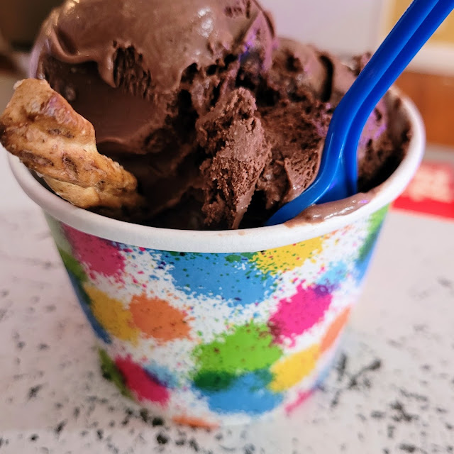 Frankenstein Chocolate with Chips and Brownie Bites