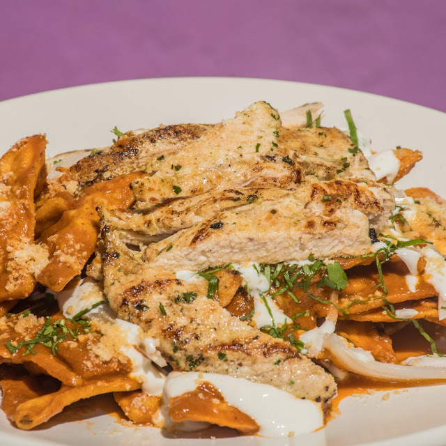 Chilaquiles Con Arrachera
