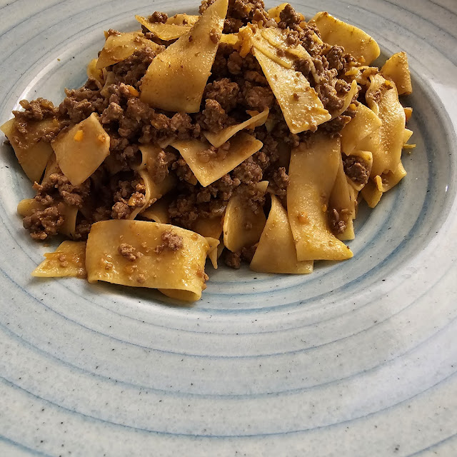 Pappardelle Al Ragù Di Cervo
