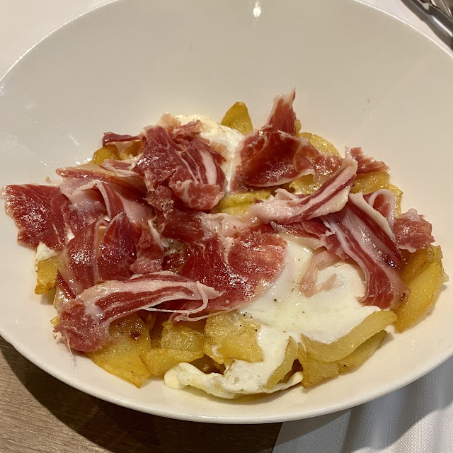 Patatas Con Huevo Y Jamón