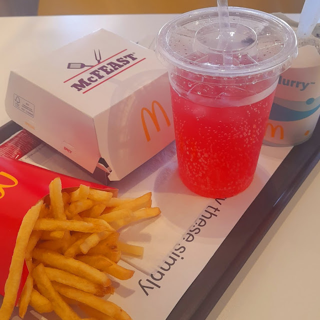 Strawberry Drink Big Mac