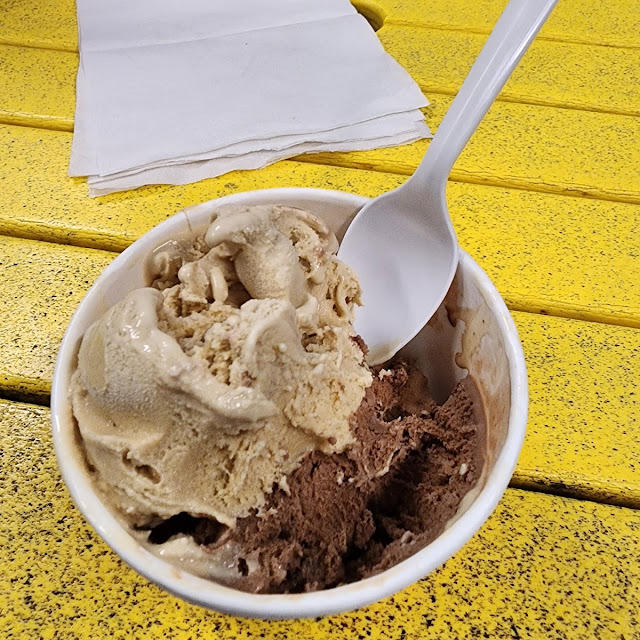 Coffee and Chocolate Brownie Blast Ice Cream