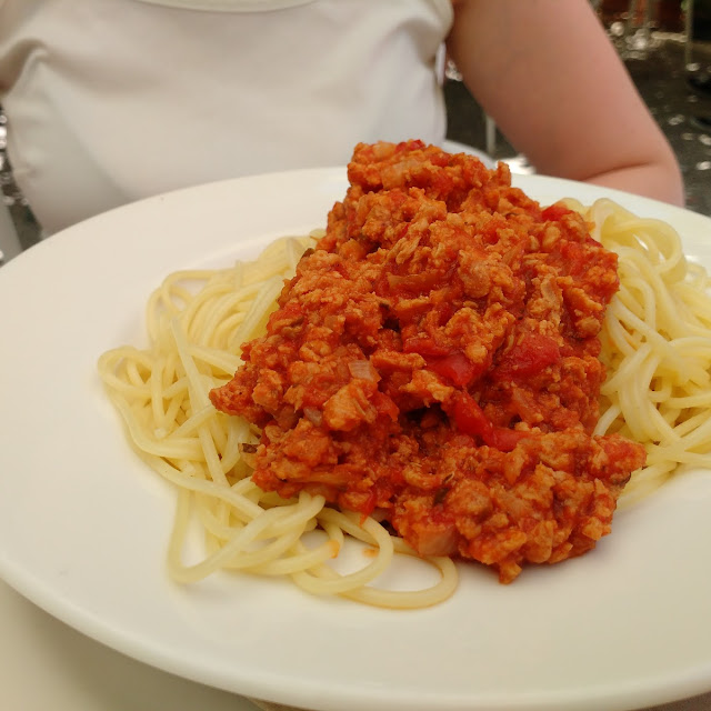 Nudeln Bolognese