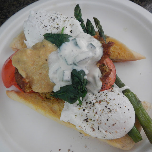 Ciabatta Garlic Bread with Jajik Yogurt