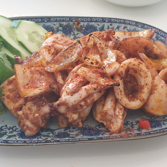 Spicy Thick Sliced Cuttlefish Rice