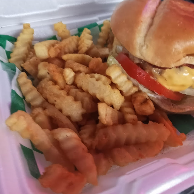 Turkey Burger & Fries