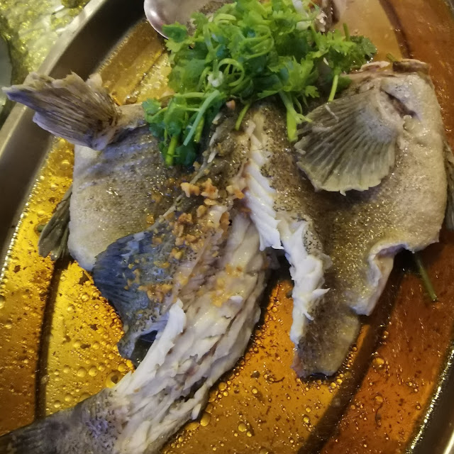 清蒸多寶魚