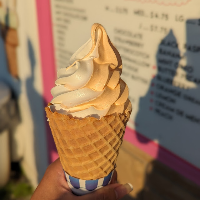 Dreamsicle in a Waffle Cone