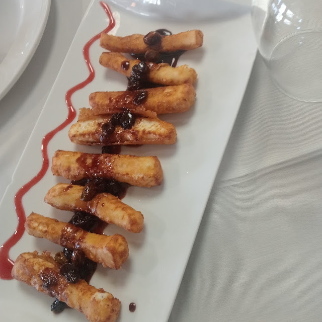 Queso Frito Al Pedro Ximenez