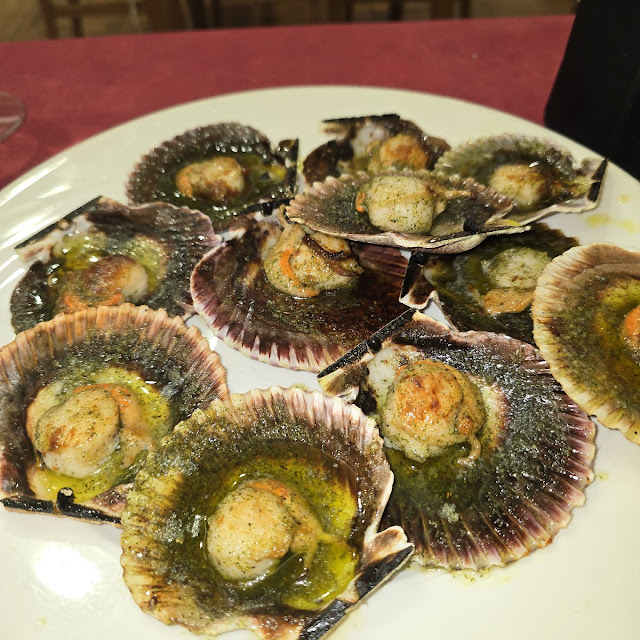 Zamburiñas A la Plancha
