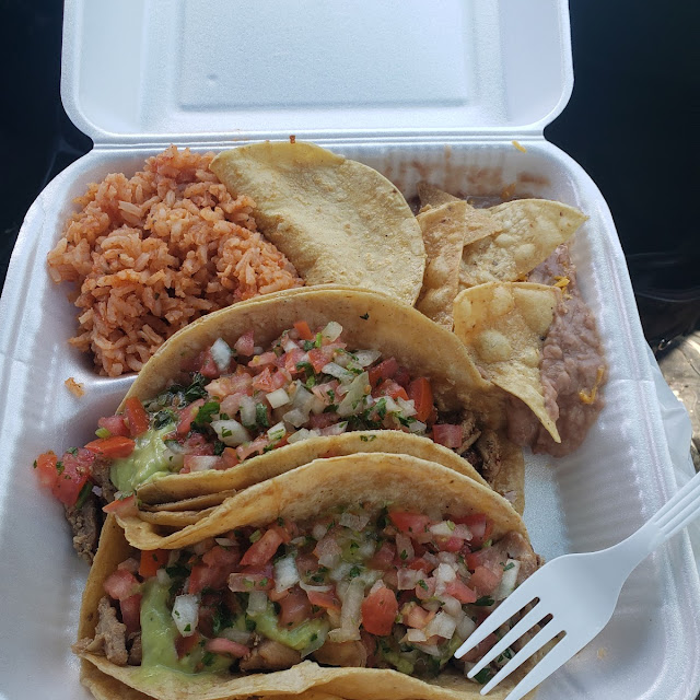 Pollo Asado Tacos