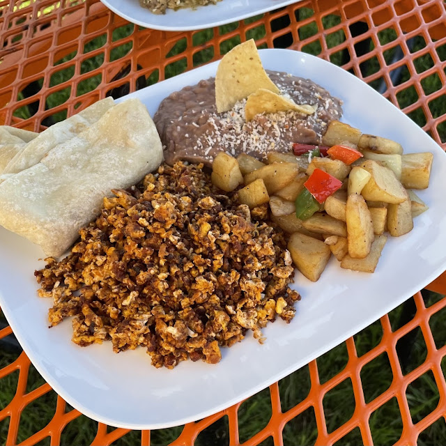 Machaca or Chorizo Plate