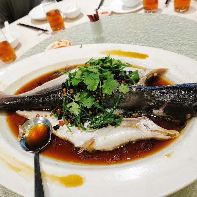 Steamed Deep-Sea Garoupa with Waxed Meat