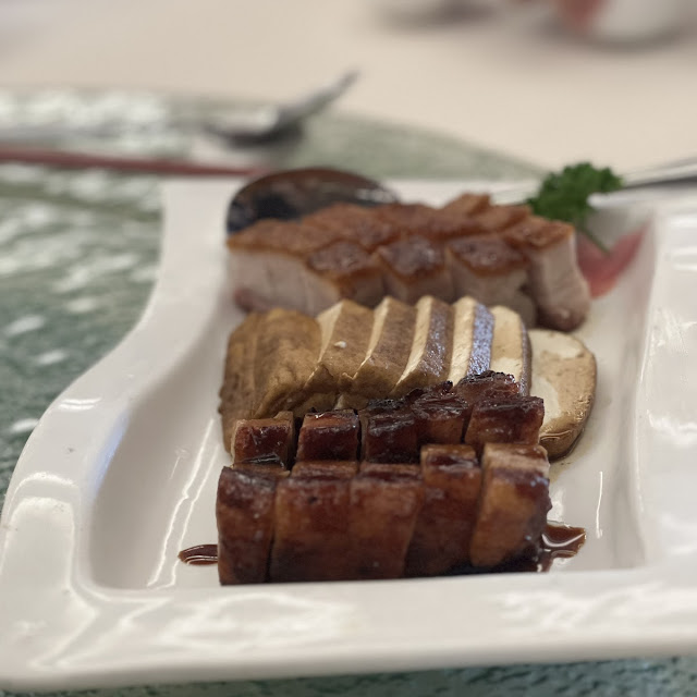 Barbecued Pork Tofu Platter