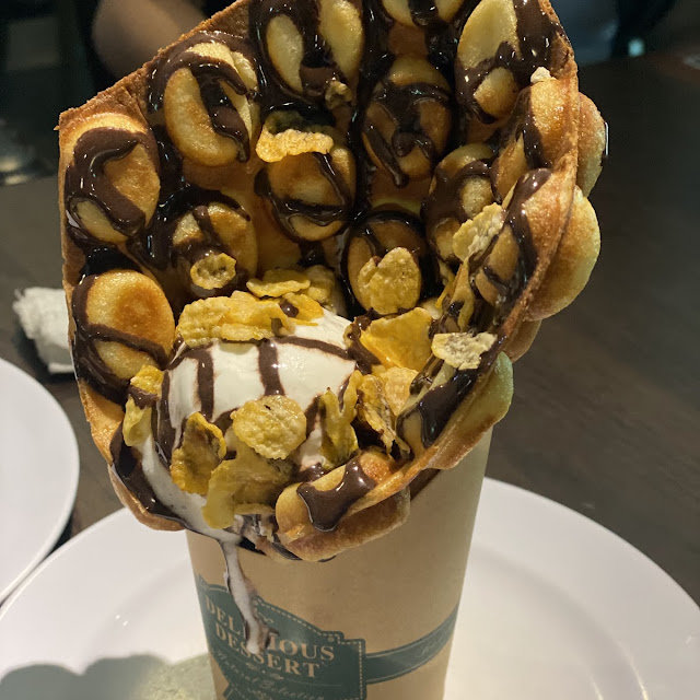 Egg Roll Ice Cream Chocolate Flavour