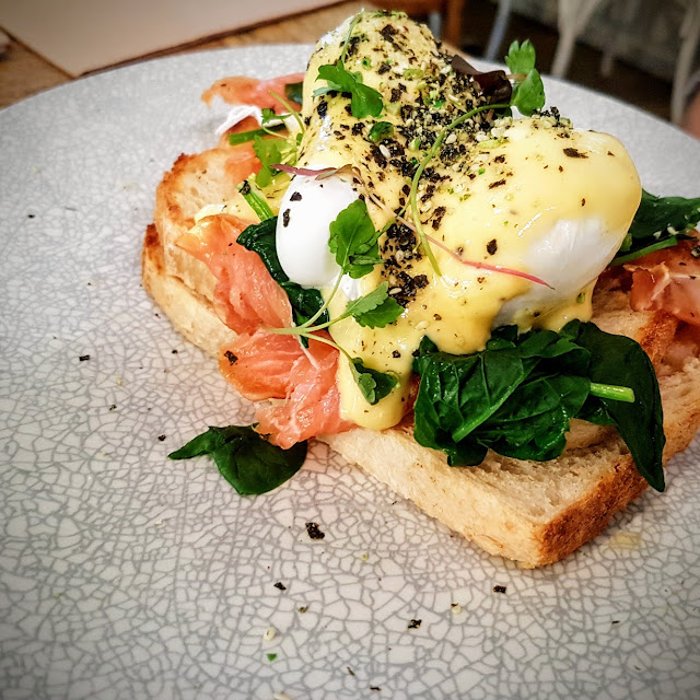 Smoked Salmon and Poached Eggs