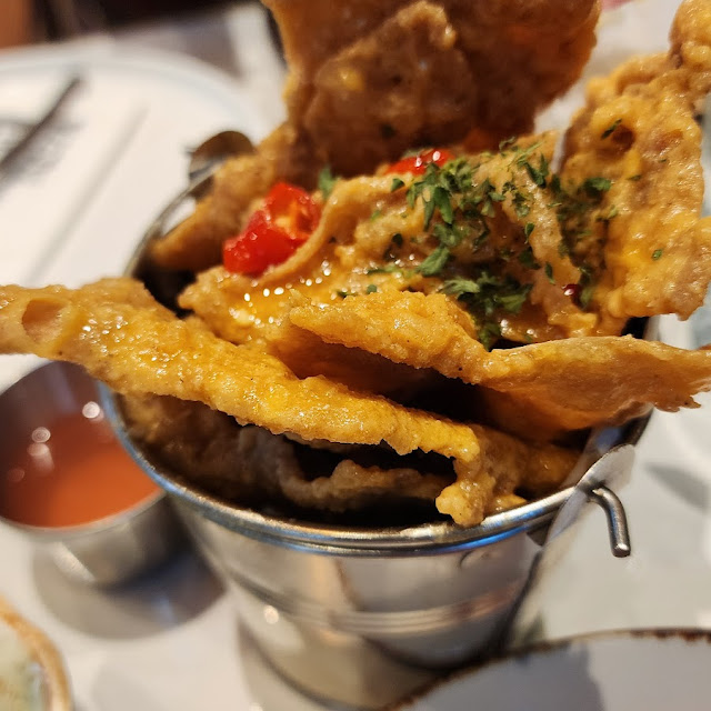 Salted Egg Chicken Skin