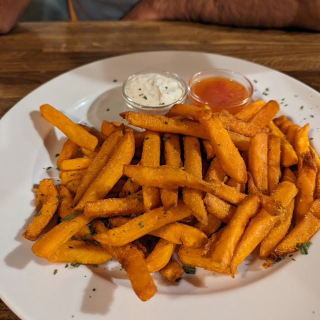 Süßkartoffel Pommes
