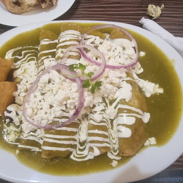 Enchiladas Verdes