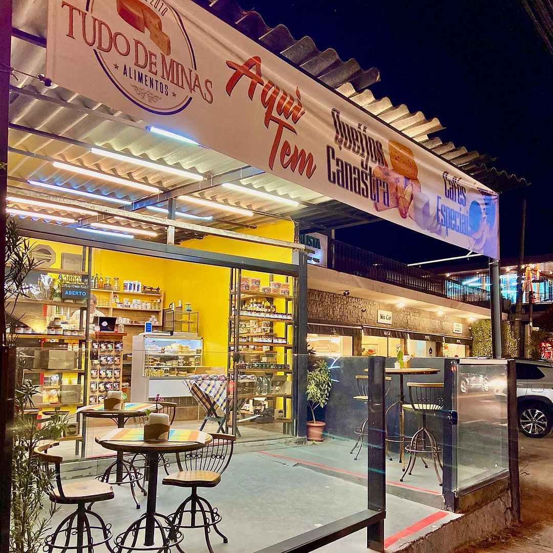 Tudo de Minas Delicatéssen, Cafeteria chocolateria em Itaipava