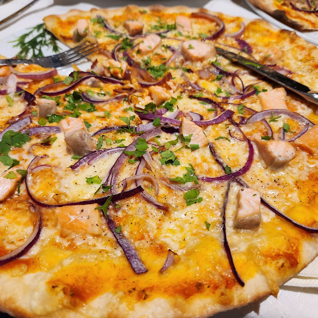 Pizza Salmone