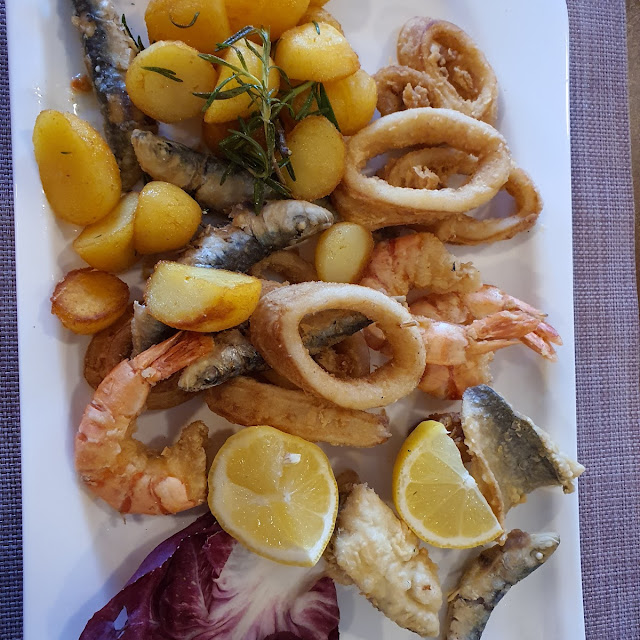 Gemischter Fischteller