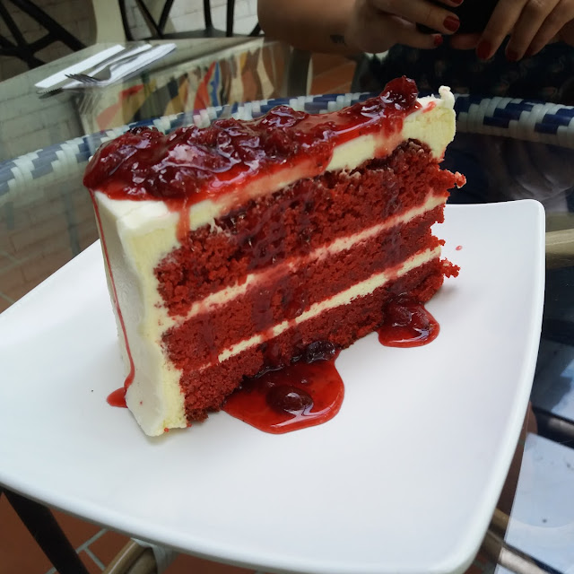 Red Velvet Cake Slice