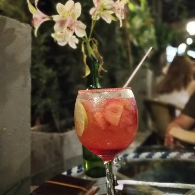 Copa de Aperol Con Lanbrusco