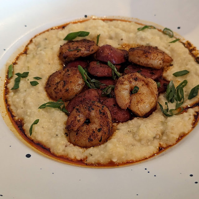 Green Chile Grits