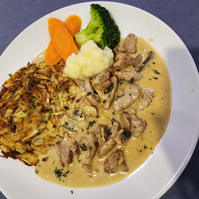 Zürcher Geschnetzeltes Mit Rösti