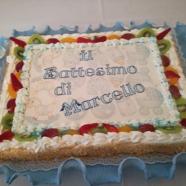 Torta Alla Frutta X Il Battesimo Di Marcello