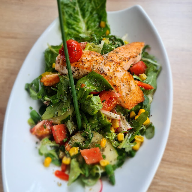 Lachs Salat
