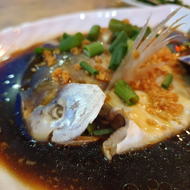 蒸し魚