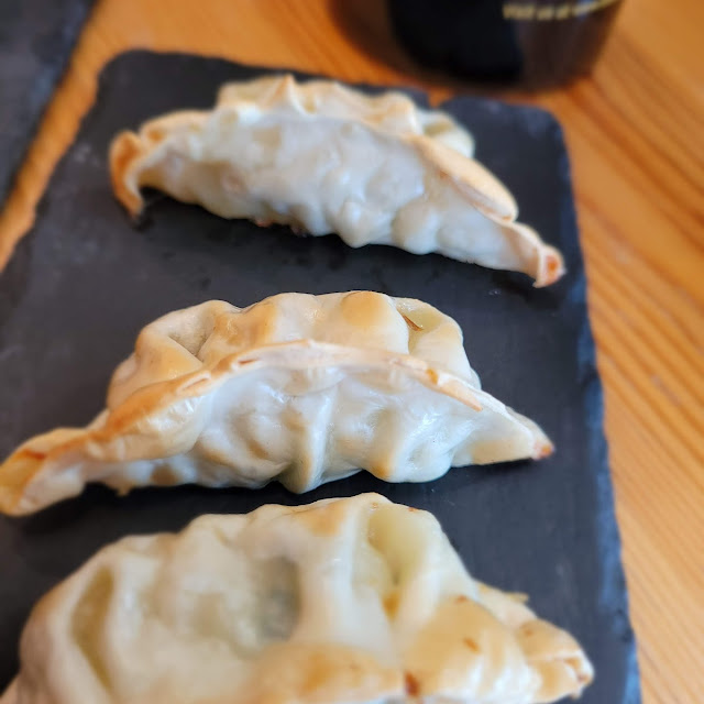 Gyozas de Gambas