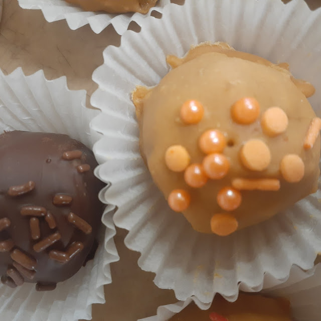 Pumpkin Spice Bon Bon with Buttersvotch Glaze